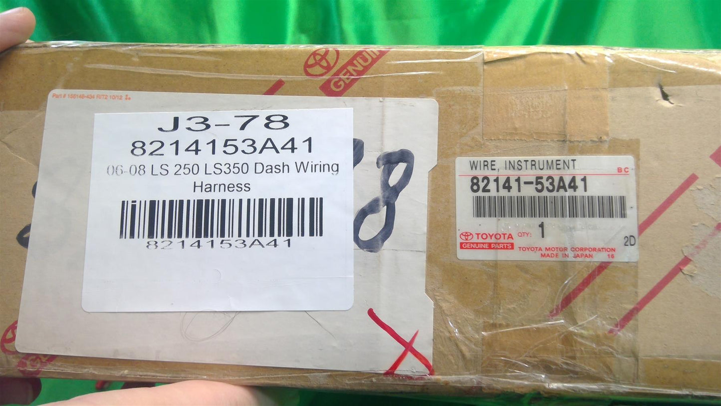 2015-2017 Lexus ISTurbo 200t 250 300 350 Instrument Panel Wire To Fit The Following; Lexus IS 200t LUXURY 2016 Lexus IS 350 LUXURY 2016 Lexus IS 350 LUXURY F Sport 2016