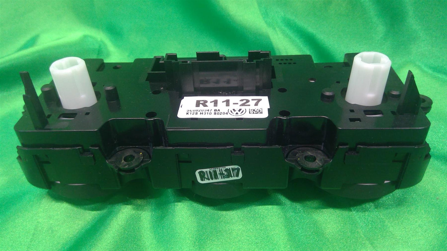 11-18 Jetta GLI Sportswagen HVAC Temperature Control Panel 5C0820047BAXSH