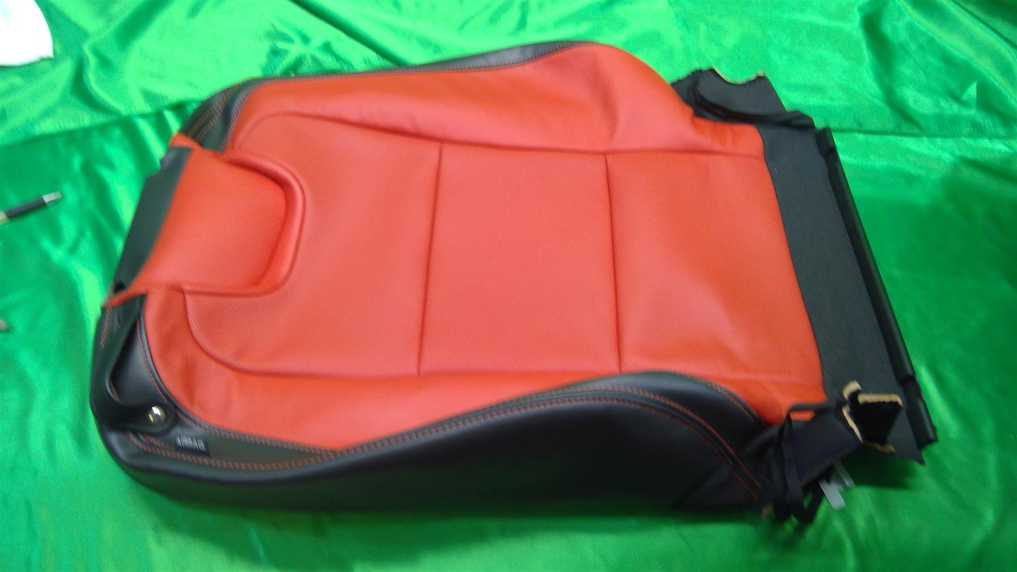 11-15 Camaro Bahai Orange Left Seat Back Leather Cushion Cover 23161561