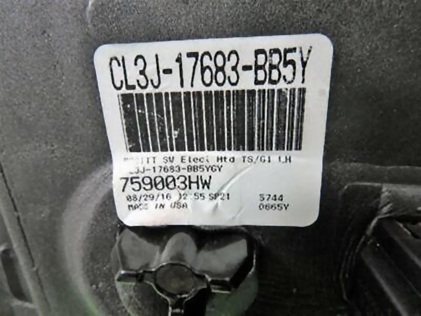 13-16 F250 F350 F450 Left Tow Mirror Power Heat Signal Light DC3Z17683BA