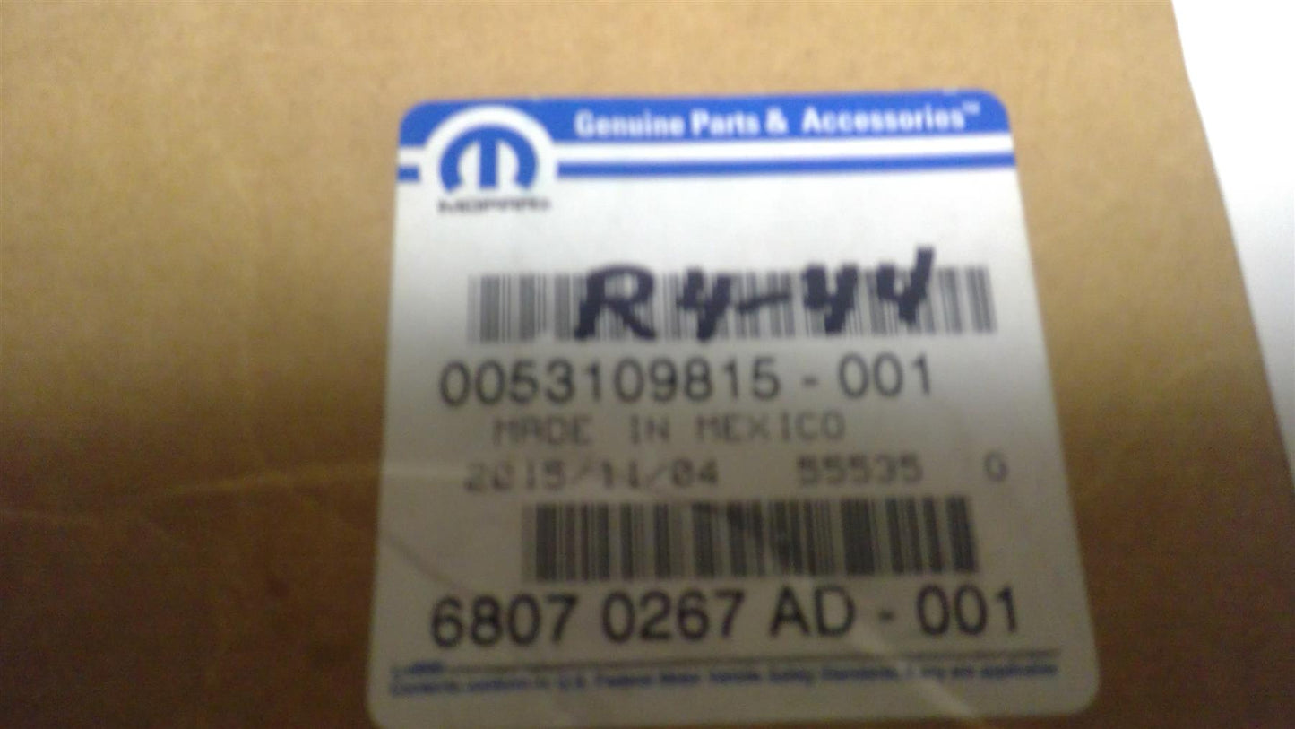 12-19 Fiat500 Front Left Window Regulator & Motor Assembly 68070267AE