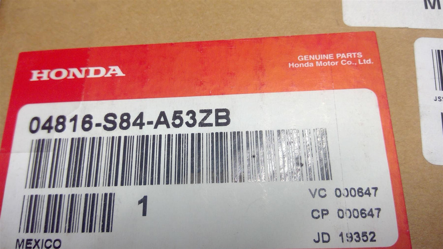 01-02 Accord Seat Belt Buckle Set 04816S84A53ZB