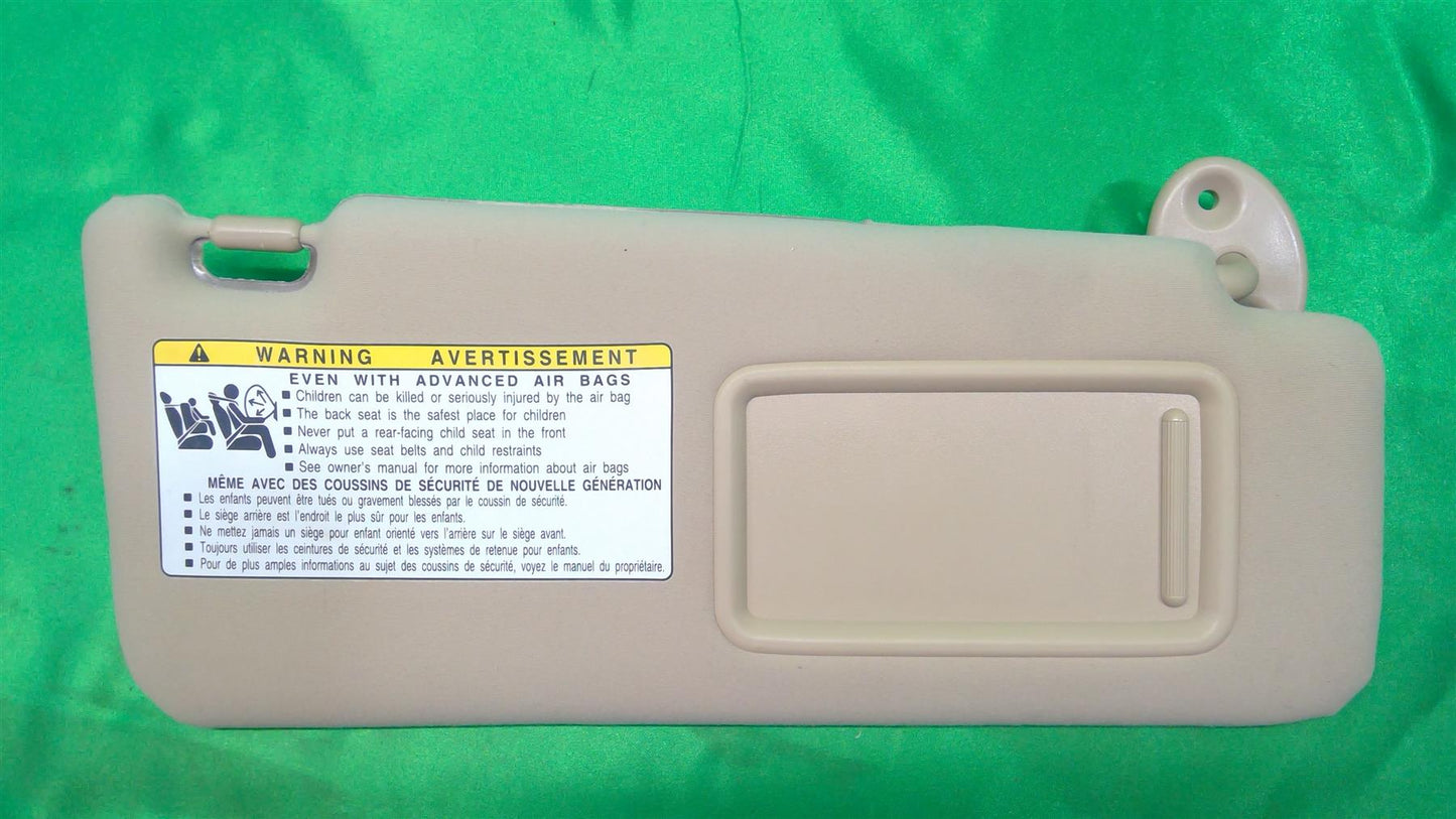 06-08 IS250 IS350 Right Sun Visor  Gray 7431053151A0