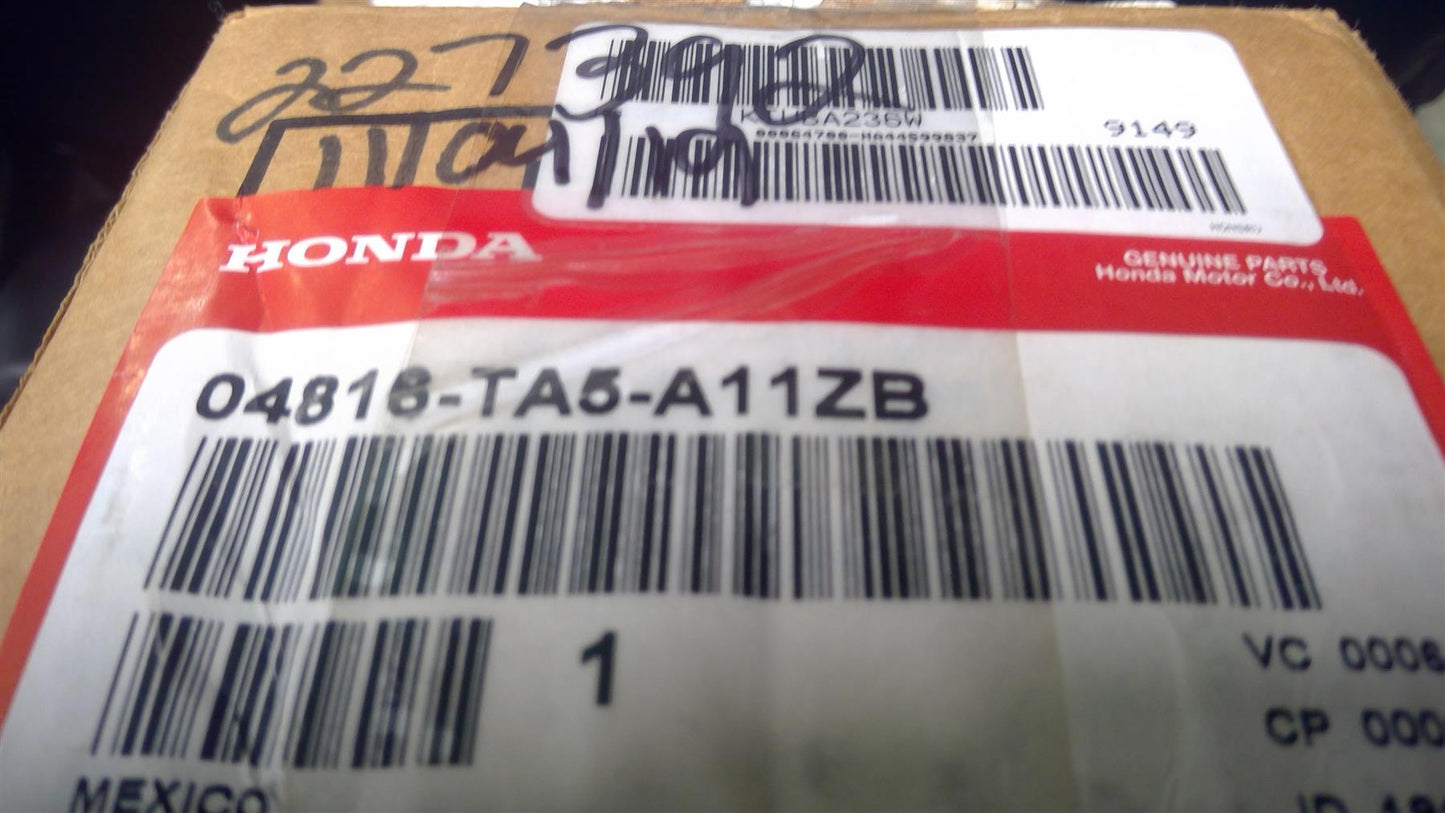 08-12 Accord Buckle Set L Fr Seat Belt *NH597L* Dark Atlas Gray 04816TA5A11ZB