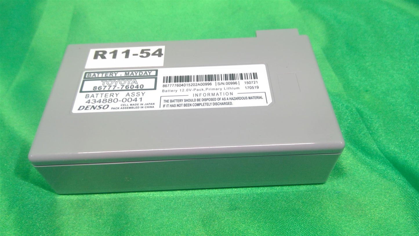 11-19 CT200h ES300h ES350 GX460 HS250h LX570 NX200t NH300h RX350 LX450h Mayday Battery Control Module 8677776040