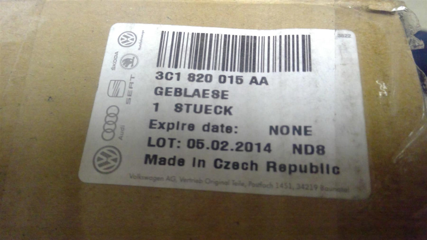 13-18 CC EOS Tiguan Heater Blower Motor 3C1820015AA