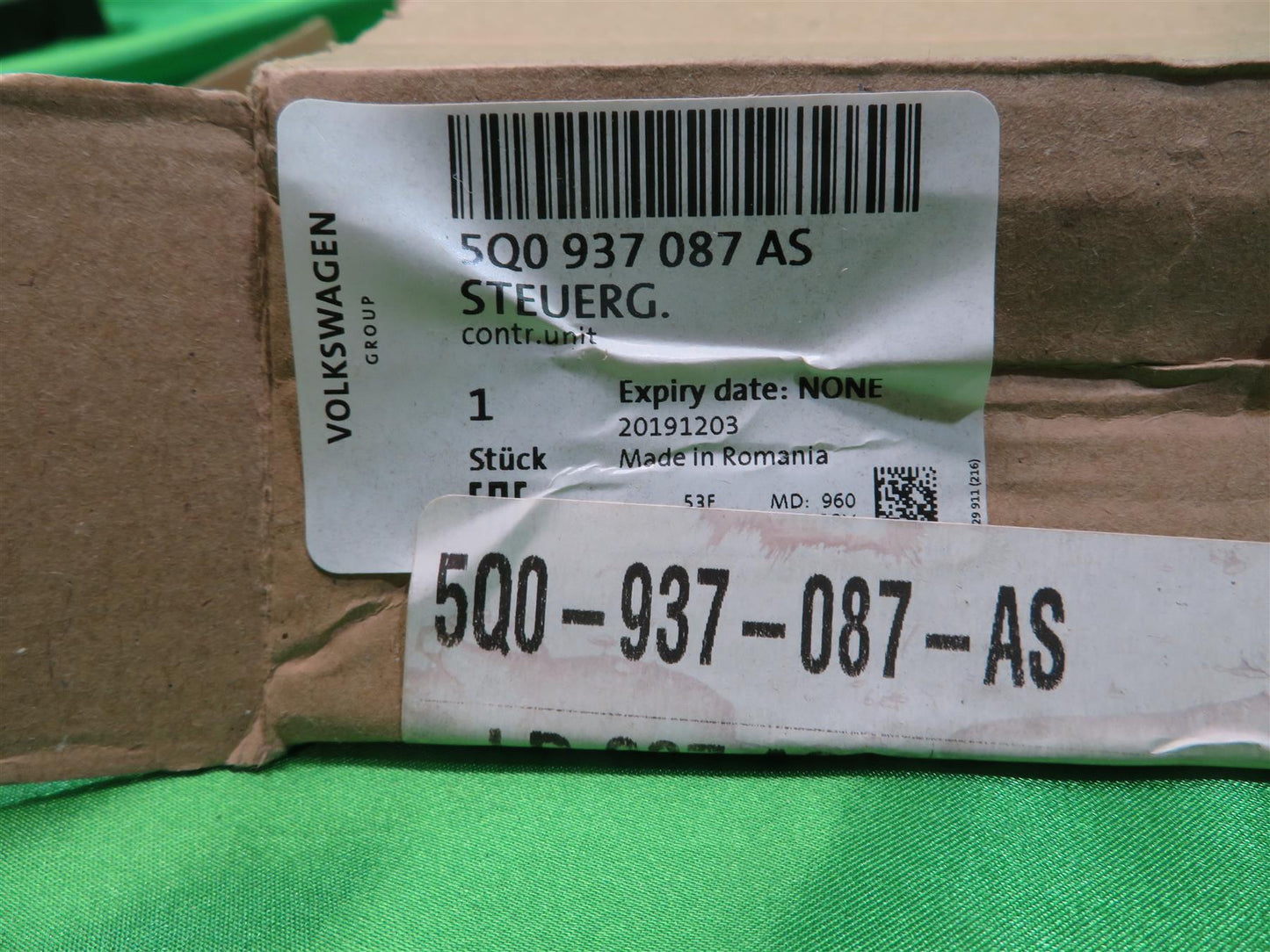 18-19 Jetta Tiguan Contour GPS Navigation Control Module 5Q0937087AS