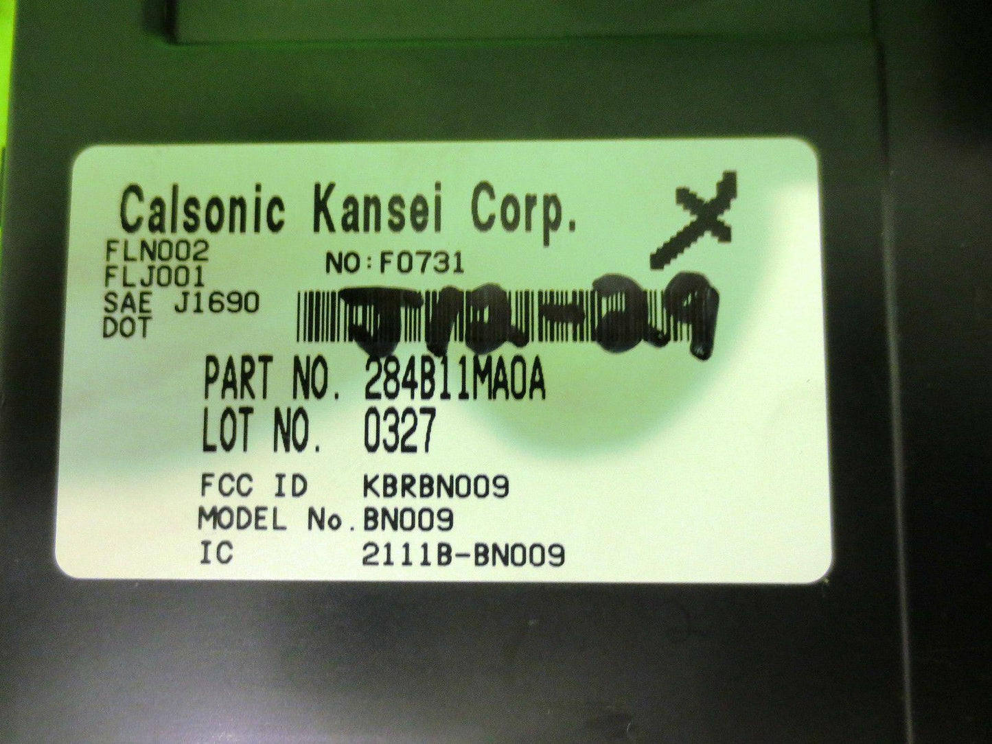 11-12 M56 M37 M35h BCM Instrument Panel Computer 284B11MA0C