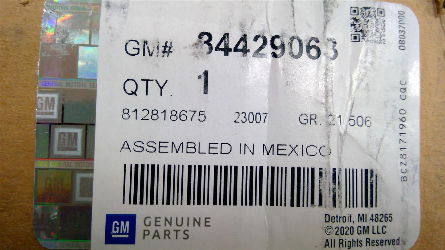 21-23 Escalade ESV LED Illuminated Cargo Sill Plate Black 84429063