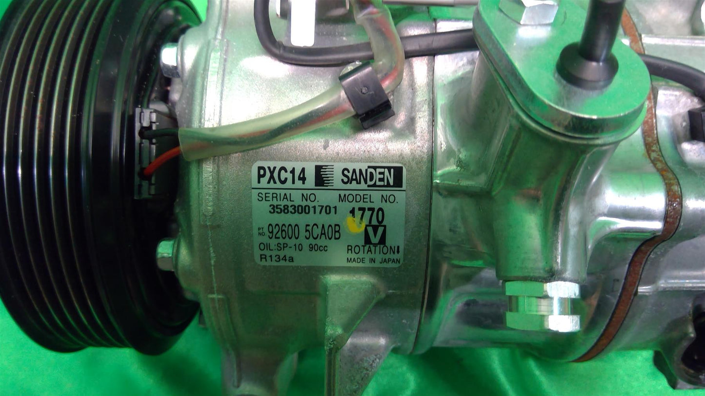16-22 Q50 Q60 AC Compressor 926005CA0B