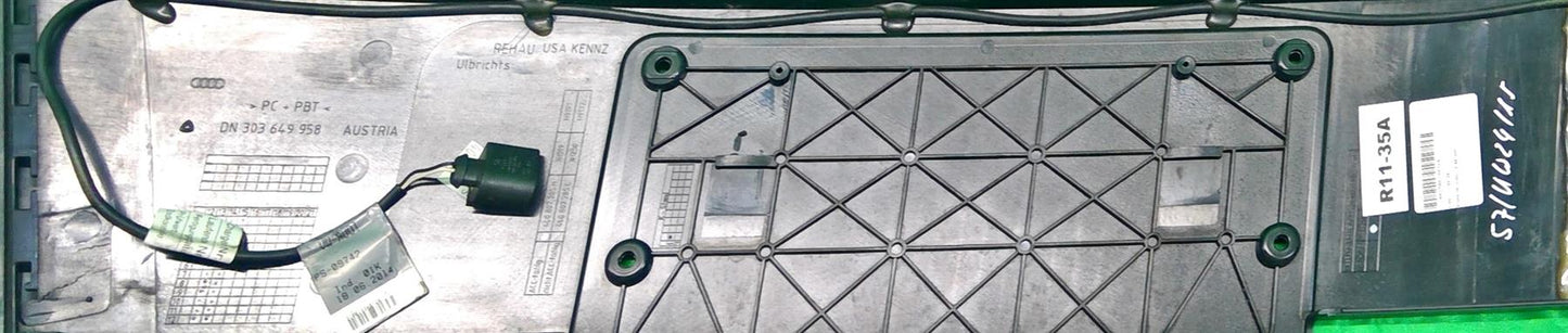 07-19 Q7 Front License Plate Filler Bracket DN303649958