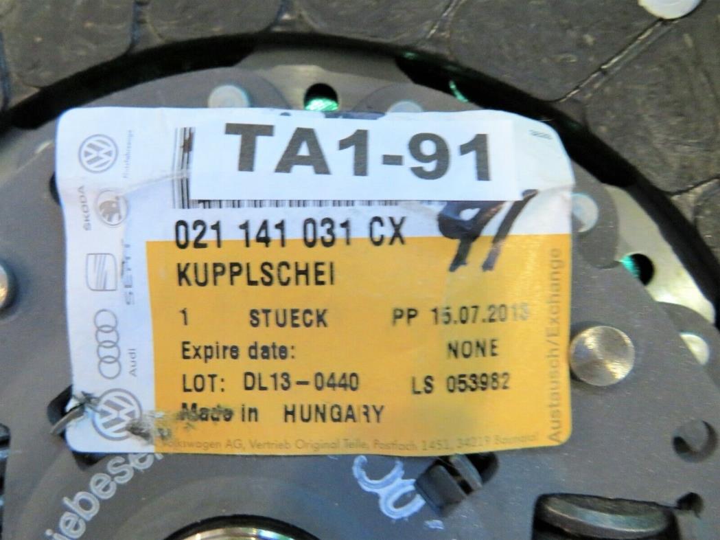 93-06 Jetta Variant Clutch Friction Disc 021141031CX