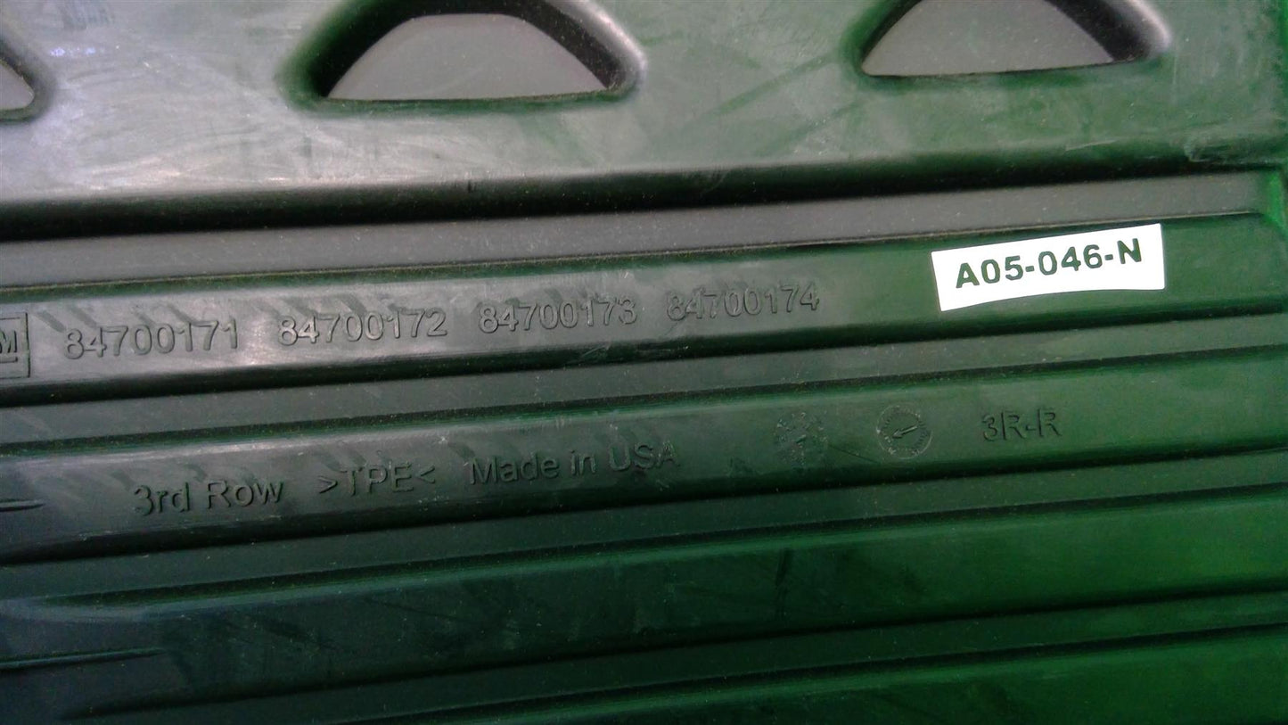 21-22 Escalade 3rd Row All Weather Floor Mat Package 84700171