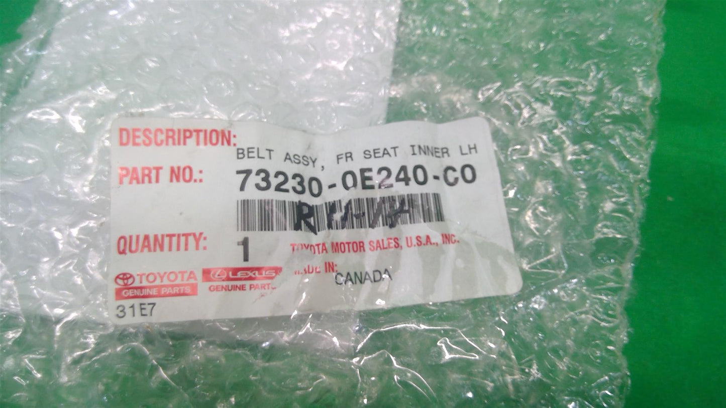 16-22 RX350 RX450h Front Left Seat Belt 732300E240C0