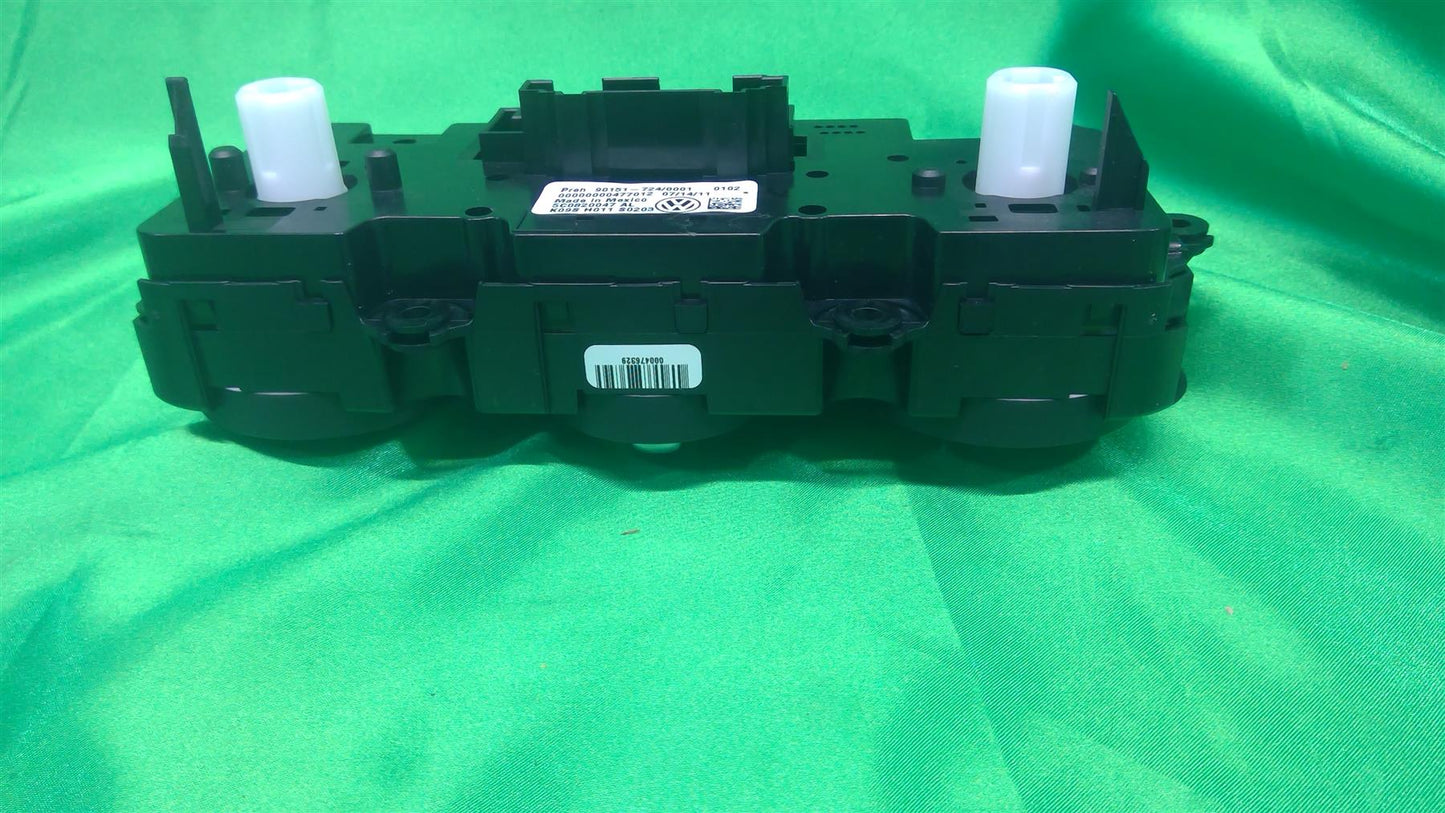 12-19 Beetle HVAC Temperature Control Panel 5C0820047ALXSH