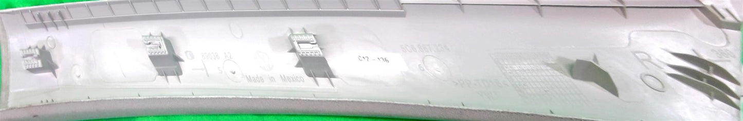 11-18 Jetta Right Windshield Pillar Trim GREY 5C6867234Q5T5