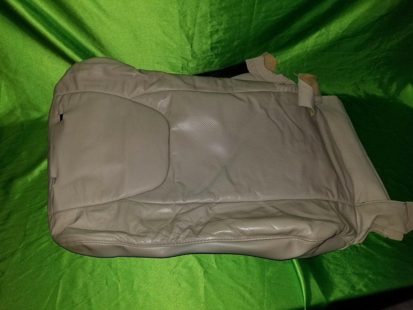 14-18 GX460 Left Rear Seat Back Cover Ivory Heat 7107860J00C1