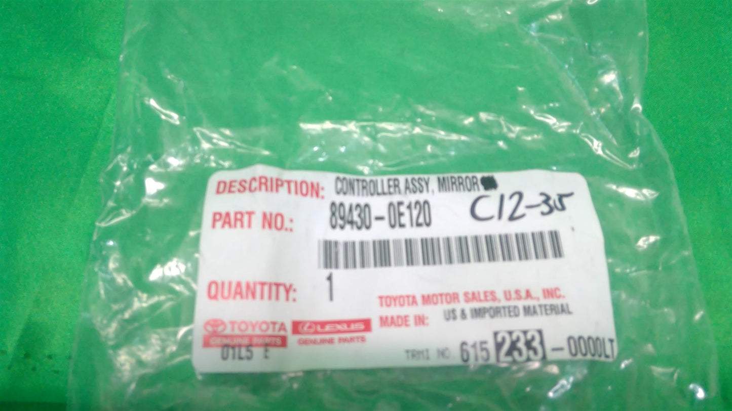16-21 RX350 RX450h Right Outer Mirror Control 894300E121