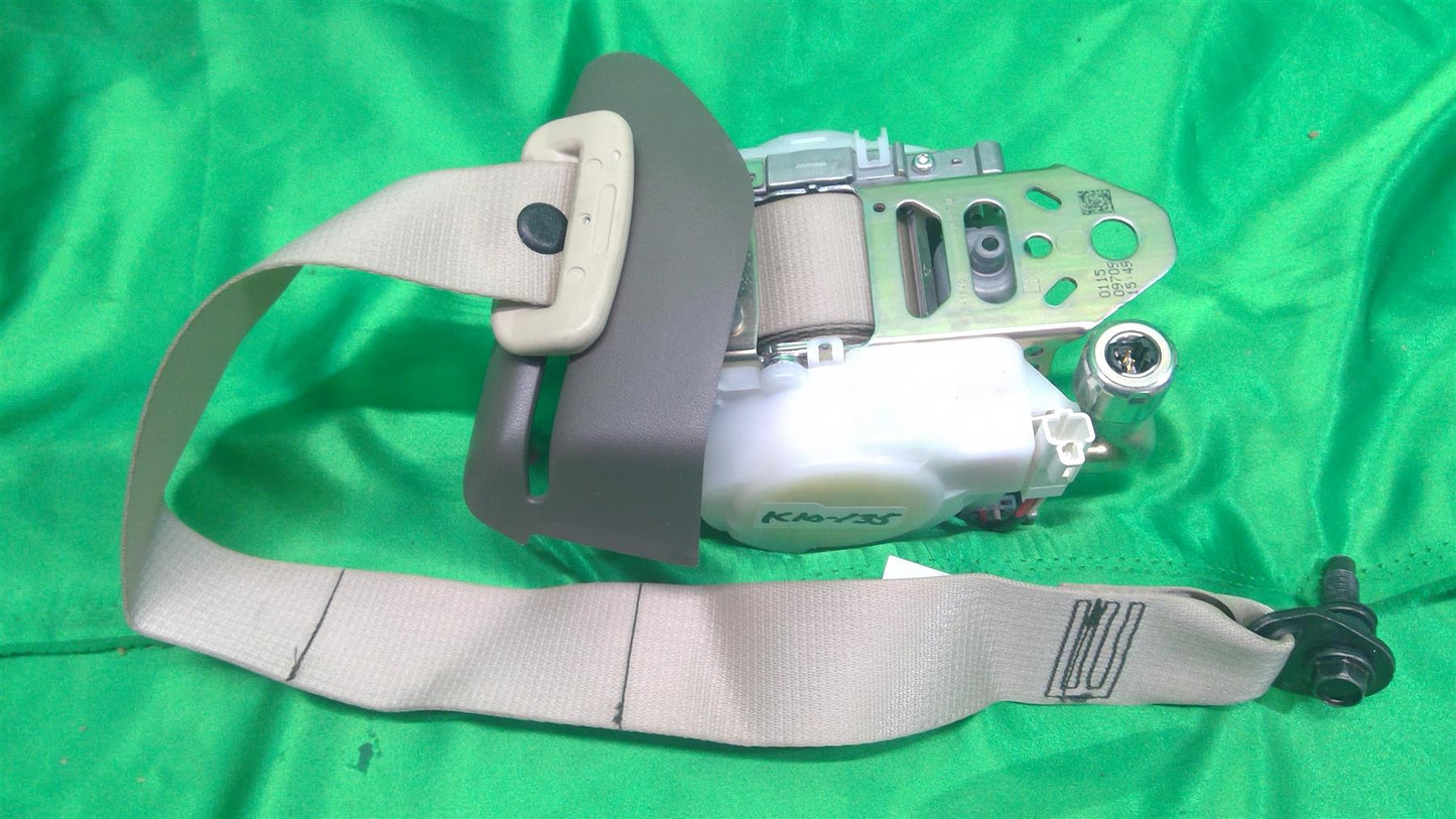 2009 G37 Right Seat Belt and Retractor 86884JJ63B