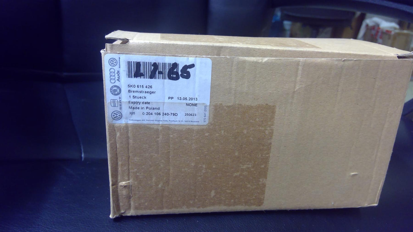 10-16 Beetle Eos Golf Jetta Passat Sportswagon Disc Brake Caliper Bracket 5K0615426