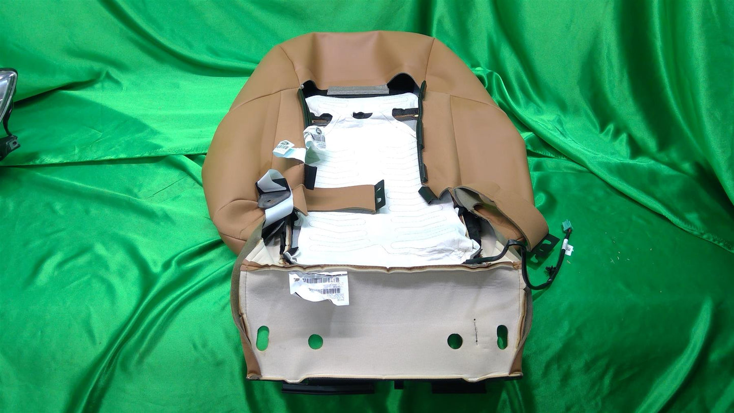 19-22 ES350 Base Left Front Nuluxe Leather Seat Back Cover 710730X110E2