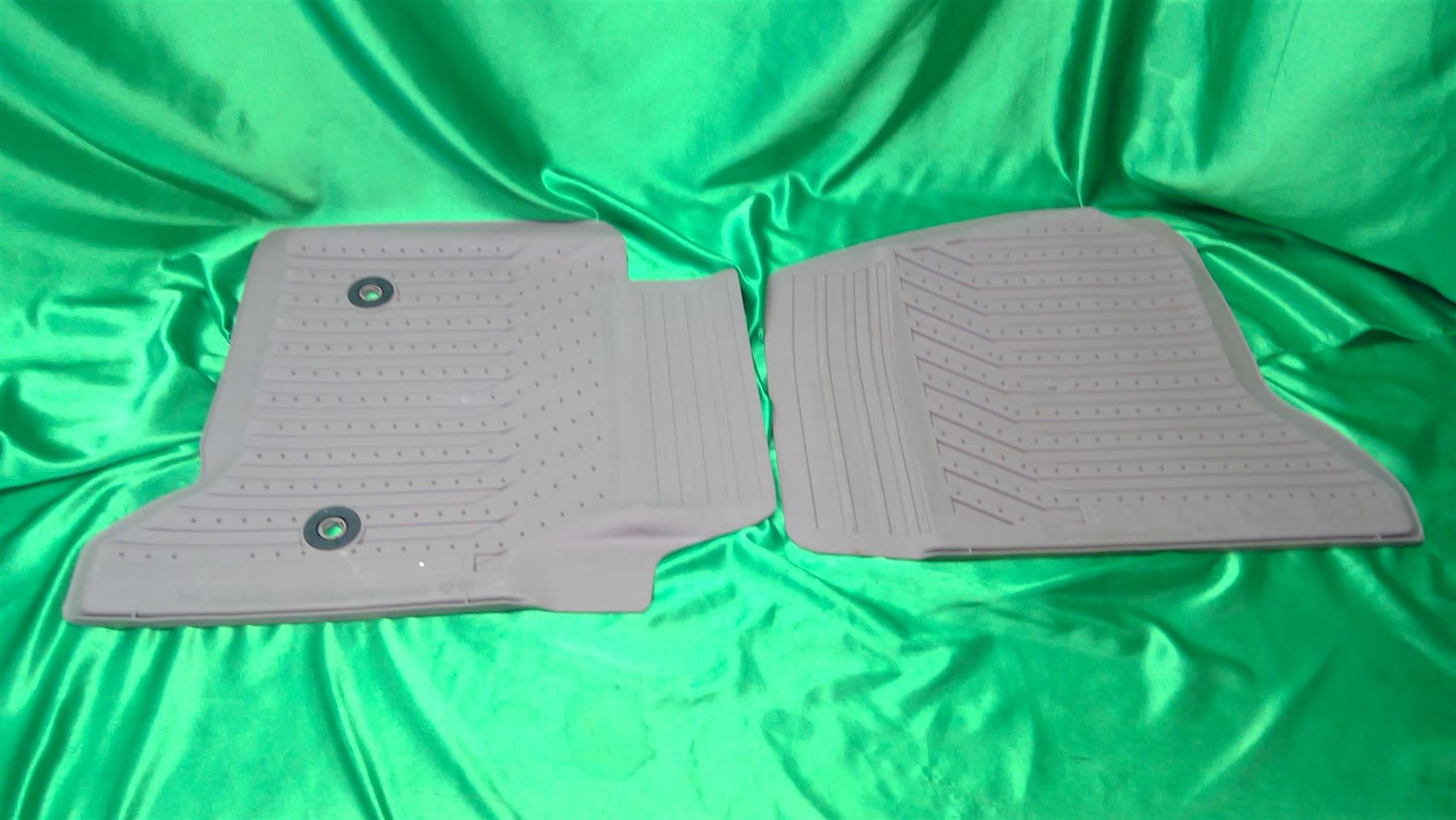 15-20 Escalade 3-Row Floor Mat Set Titanium Gray 22858831, 23470070, 22858821