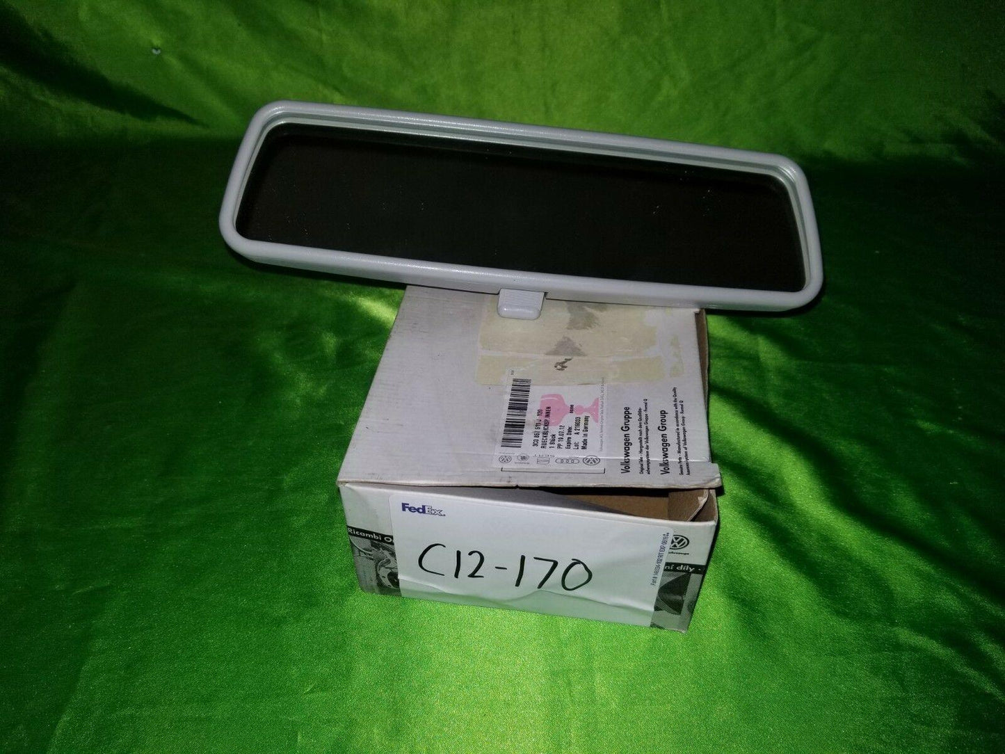 18-20 Tiguan Jetta Rear View Mirror Grey 3C0857511JLAN