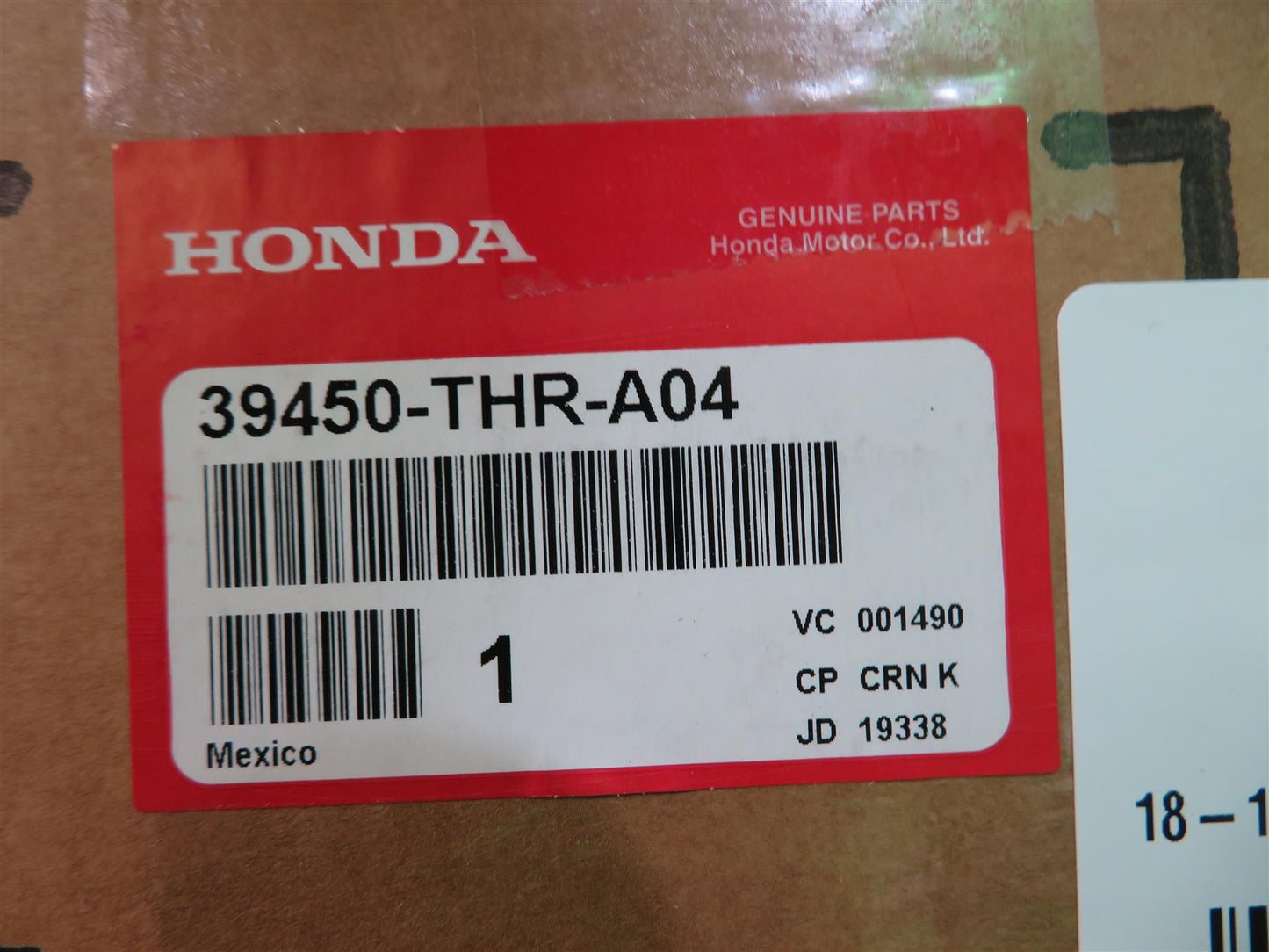 18-19 Odyssey Rear Control Unit BCM 39450THRA05