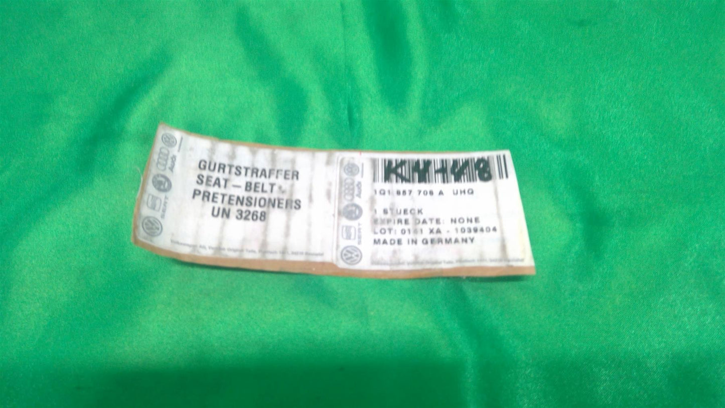 07-10 Eos Front Seat Belt Lap & Shoulder Belt 1Q1857706ERAA