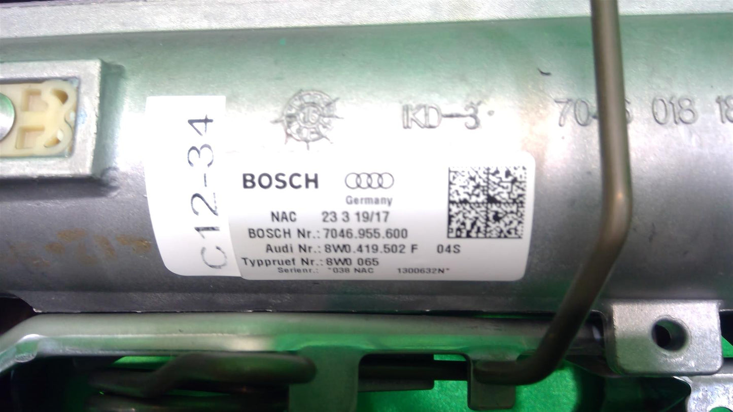 17-19 A4 A5 S4 S5 Steering Column 8W0419502F