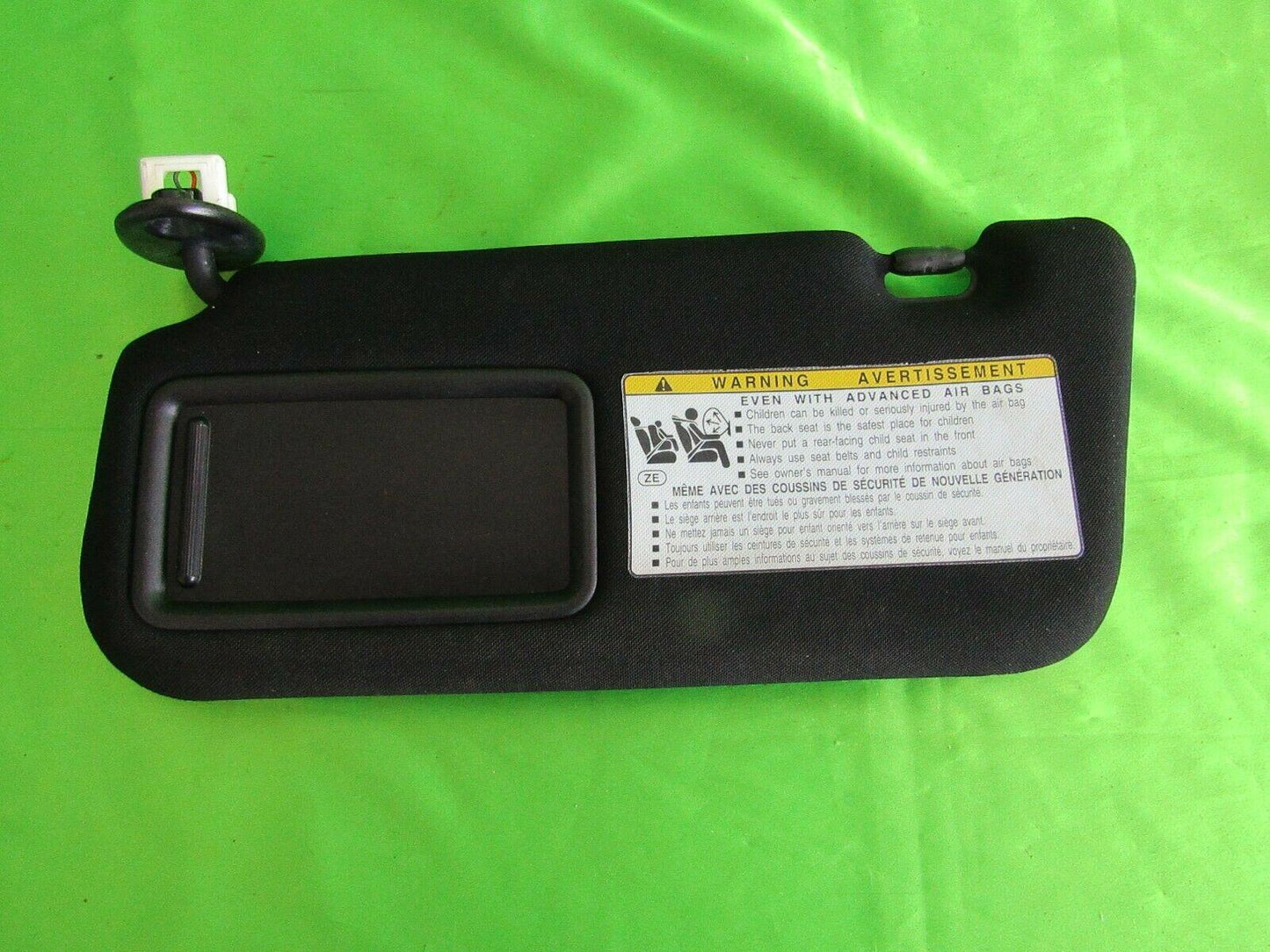 11-13 CT200h Left Black Sun Visor 7432076090C1