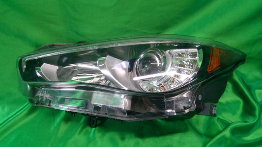 14-18 Q50 Left LED Without AFS Headlight 260604HBOB