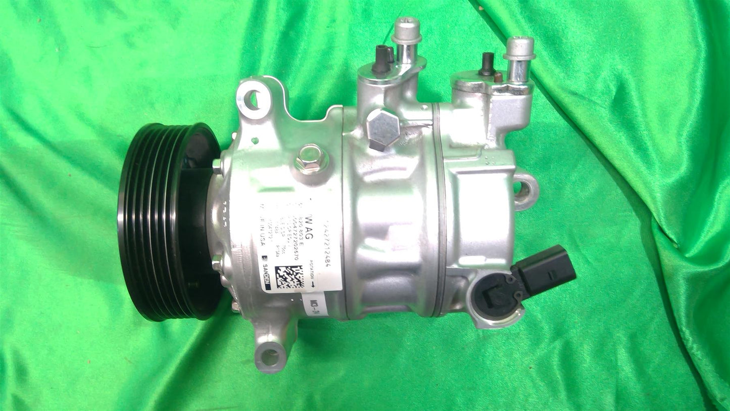 15-19 VW-Alltrack, Arteon, Golf, GTI, Jetta, SportWagen, Tiguan, Audi-Q3 AC Compressor 5Q0820803K