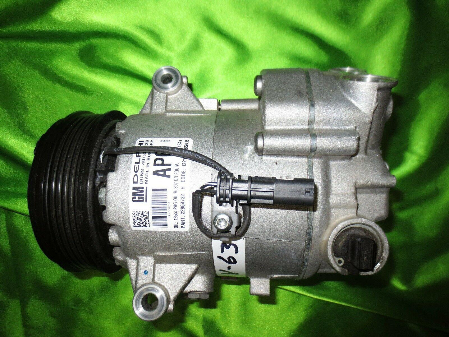 12-17 Verano AC Compressor 22K Miles 13414021