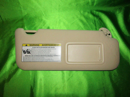 10-15 RX350 RX450H Right Sun Visor Ivory 743100E020