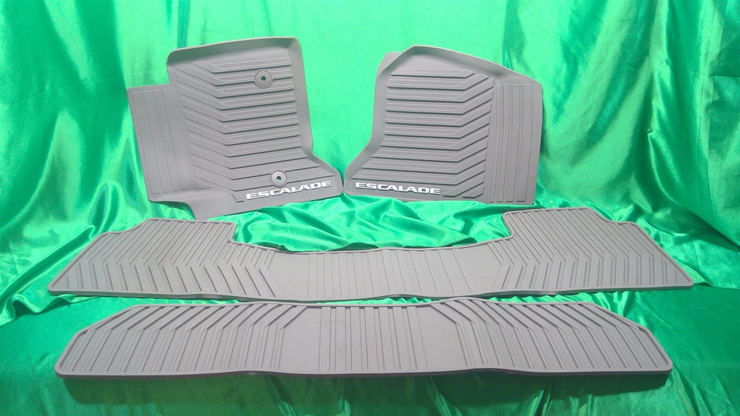 15-20 Escalade 3-row All Weather Floor Mats Set 22858831