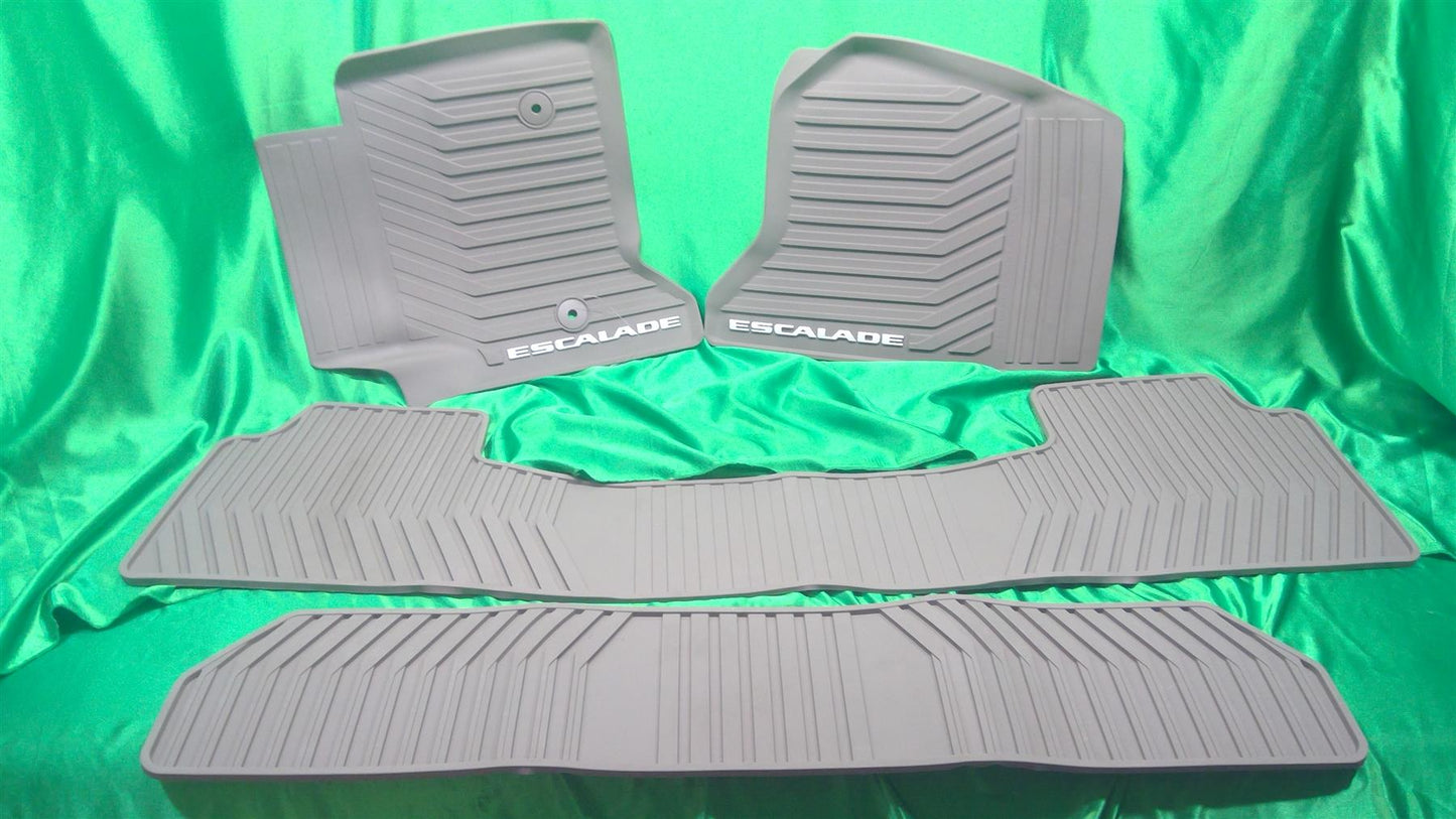 15-20 Escalade 3-row All Weather Floor Mats Set 22858831