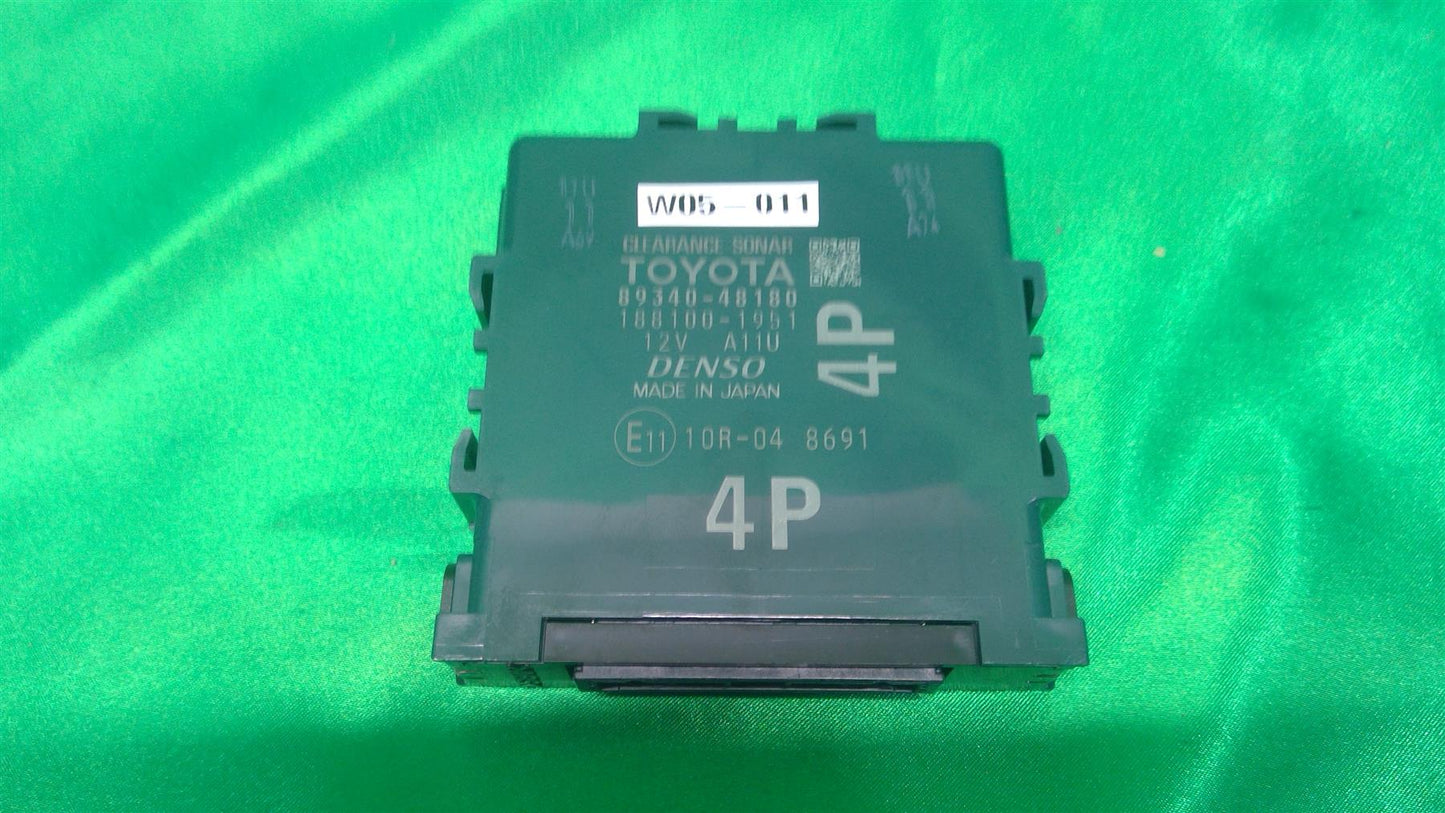 16-19 RX350 RX450 Clearance Warning Computer Assy 8934048300