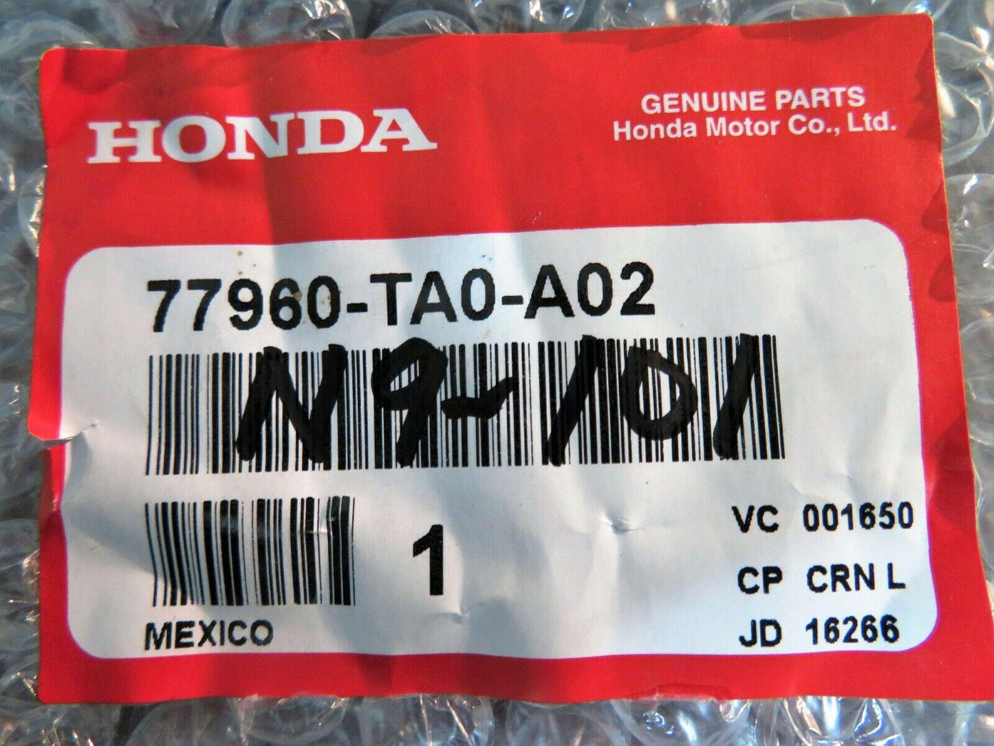 08-10 Accord SRS Body Control Module 77960TA0A02