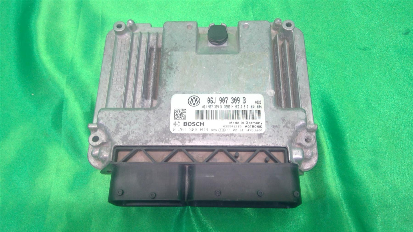 11-17 Passat CC Engine Control Module ECU Computer Used 06J907309B