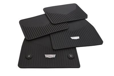 20-22 XT6 All Weather Floor Mat Set w/3rd Row Black 84220178, 84220182