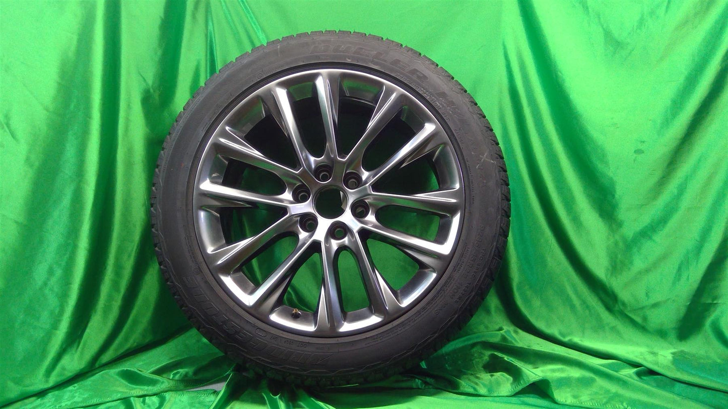 17-20 Escalade & ESV Set of 4 Spoke Polished Aluminum 22x9 Wheels w/tires 84497730