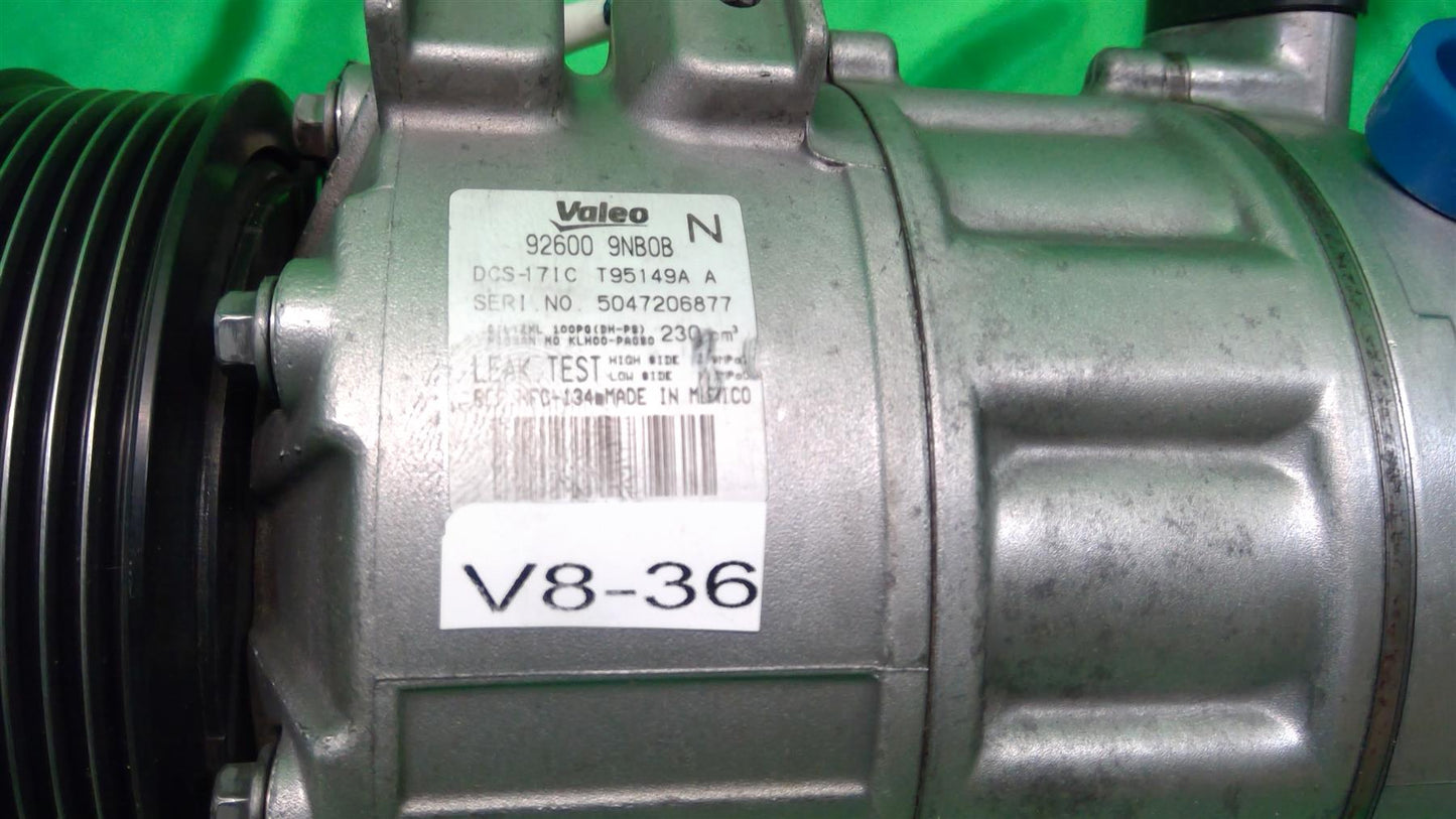 14-19 Pathfinder QX60 AC Compressor K26005AB0MNW