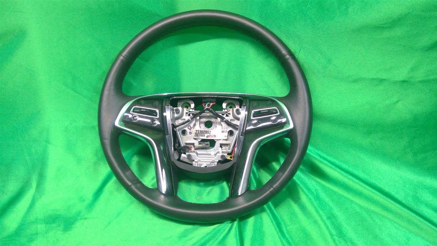 15-20 Escalade ESV w/Collision Detection Jet Black Refurb Steering Wheel 84310985