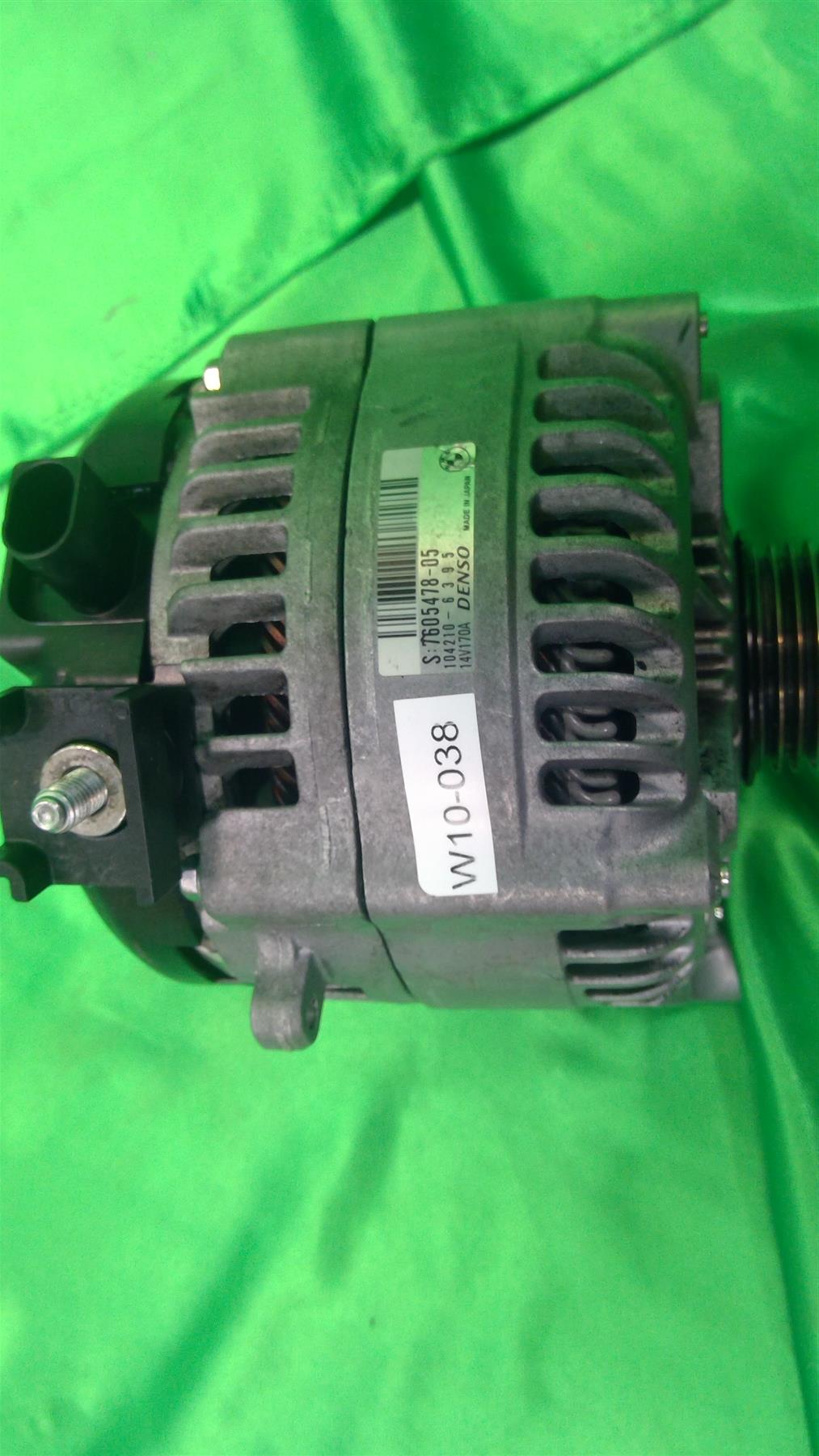 12-16 BMW 3-Series 170Amp Alternator Used 1042106395