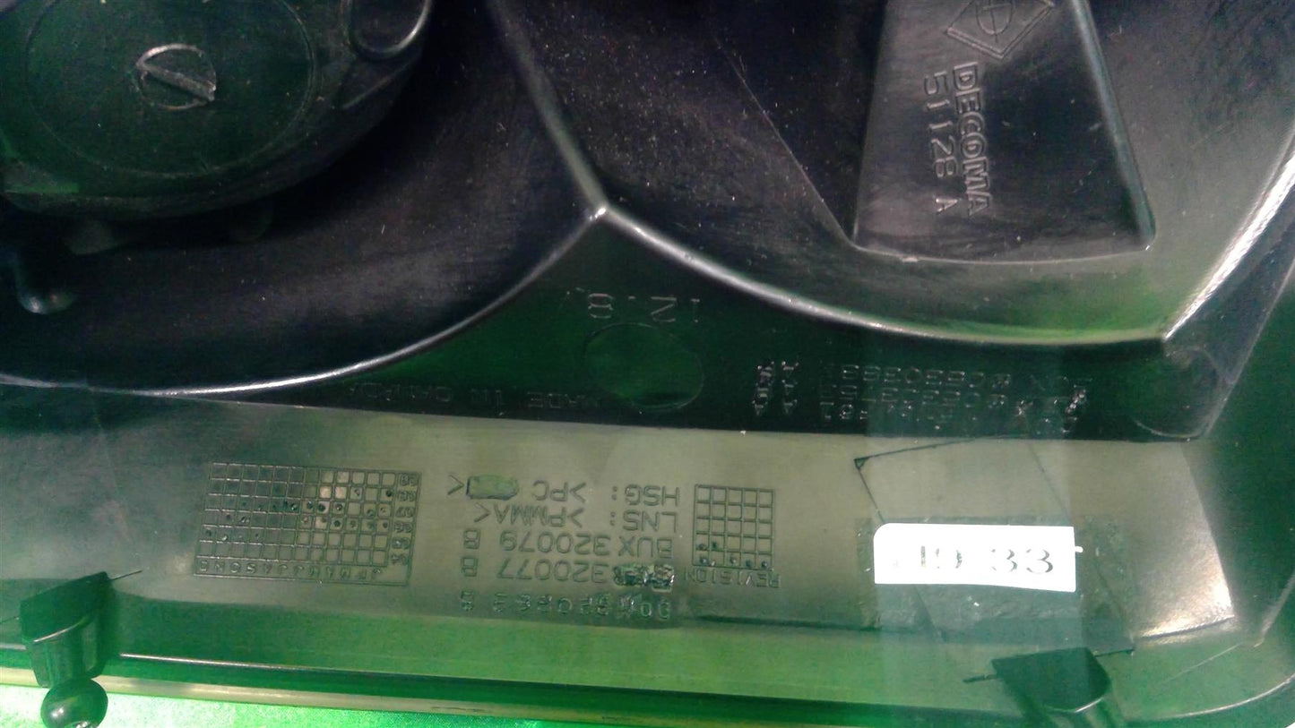 08-12 Dodge Caliber Left Tail Light Assembly 05160361AA