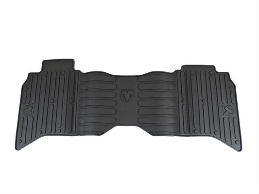 13-18 Ram1500 2500 3500 Black All-Weather Rear for Crew Cab w/RamHead logo.82213408