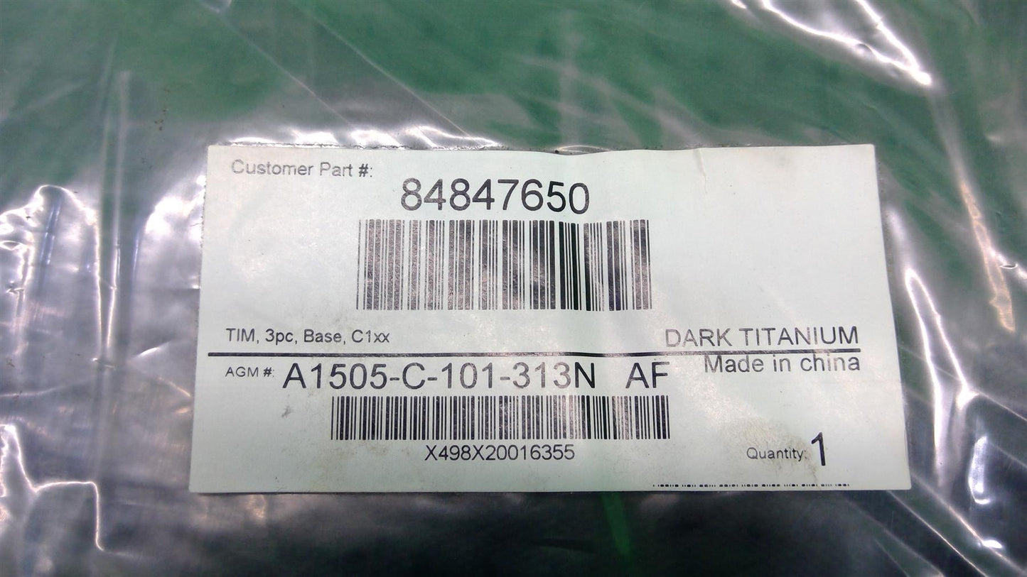 17-24 Cadillac XT5 OEM Carpet Mats Set Fr. Rr. Dark Titanium 84847650 2327824