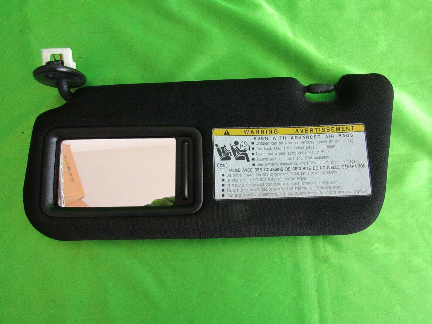 11-13 CT200h Left Black Sun Visor 7432076090C1