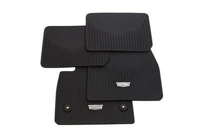 20-22 XT6 All Weather Floor Mat Set w/3rd Row Black 84220178, 84220182